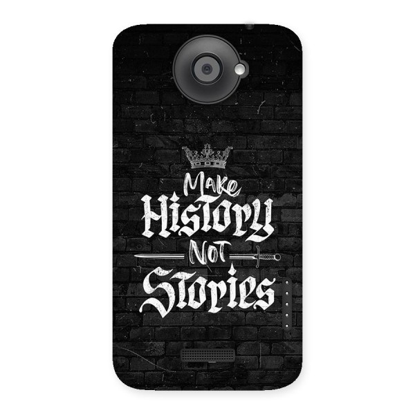 Make History Back Case for One X