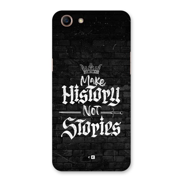Make History Back Case for Oppo A83 (2018)