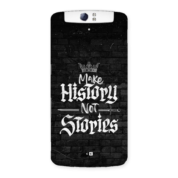 Make History Back Case for Oppo N1