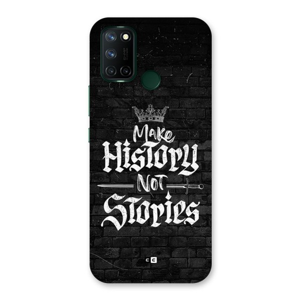 Make History Back Case for Realme C17