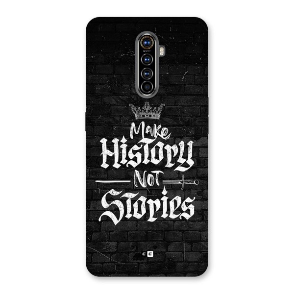 Make History Back Case for Realme X2 Pro