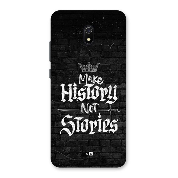 Make History Back Case for Redmi 8A