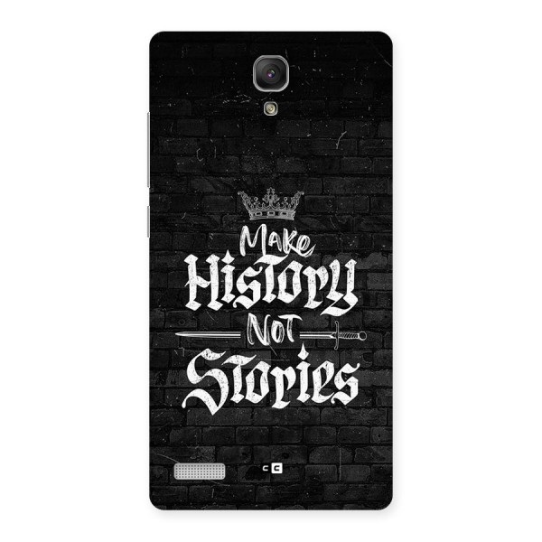 Make History Back Case for Redmi Note