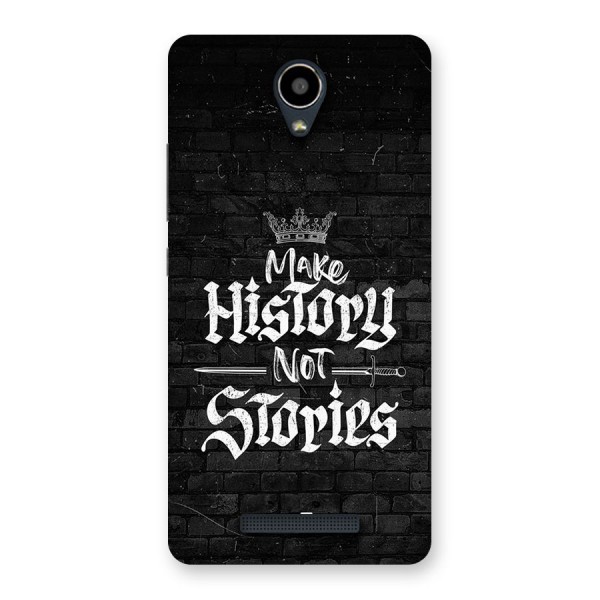 Make History Back Case for Redmi Note 2