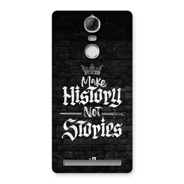 Make History Back Case for Vibe K5 Note