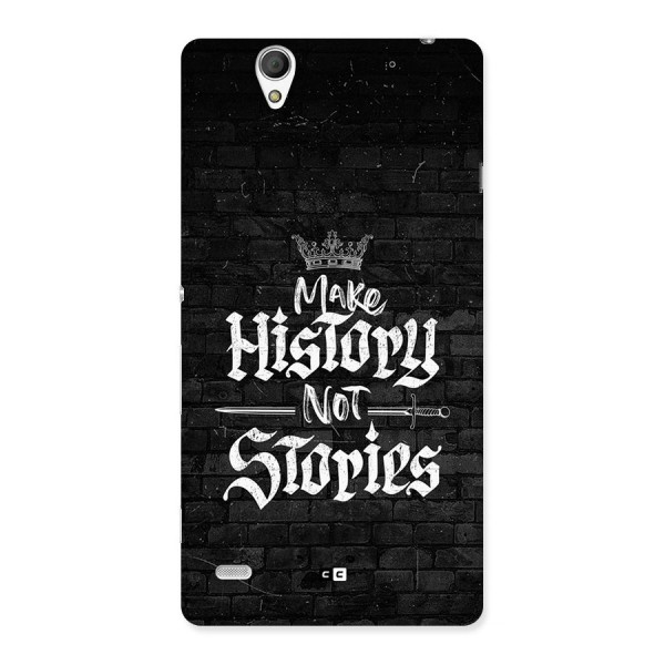 Make History Back Case for Xperia C4