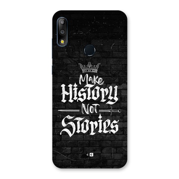Make History Back Case for Zenfone Max Pro M2