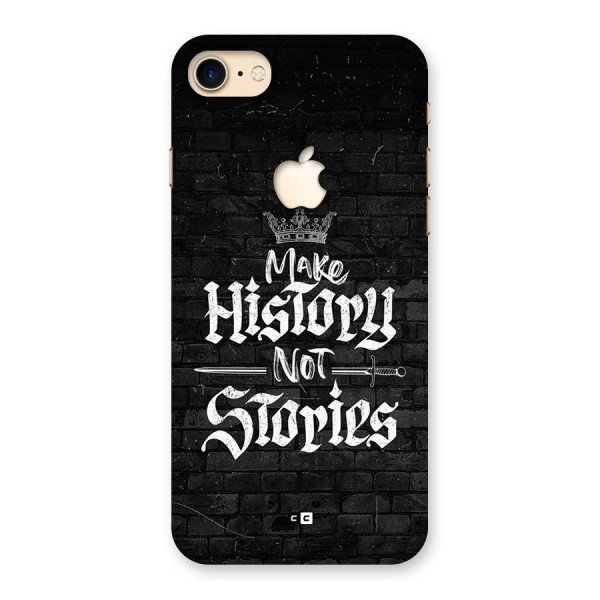 Make History Back Case for iPhone 7 Apple Cut