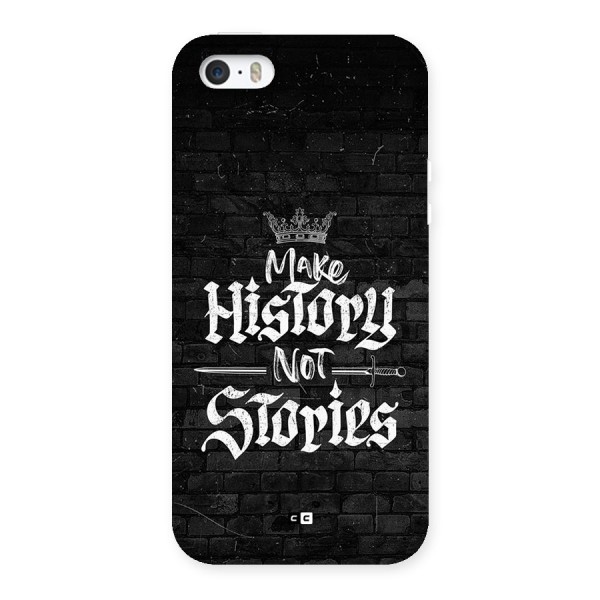 Make History Back Case for iPhone SE 2016