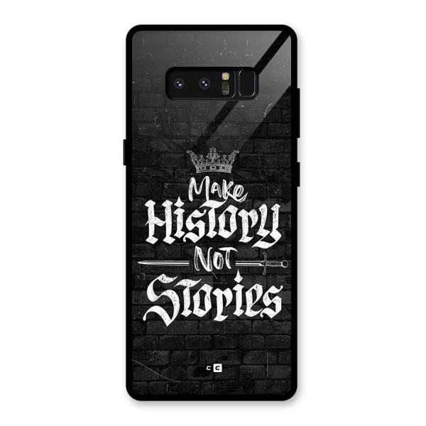 Make History Glass Back Case for Galaxy Note 8