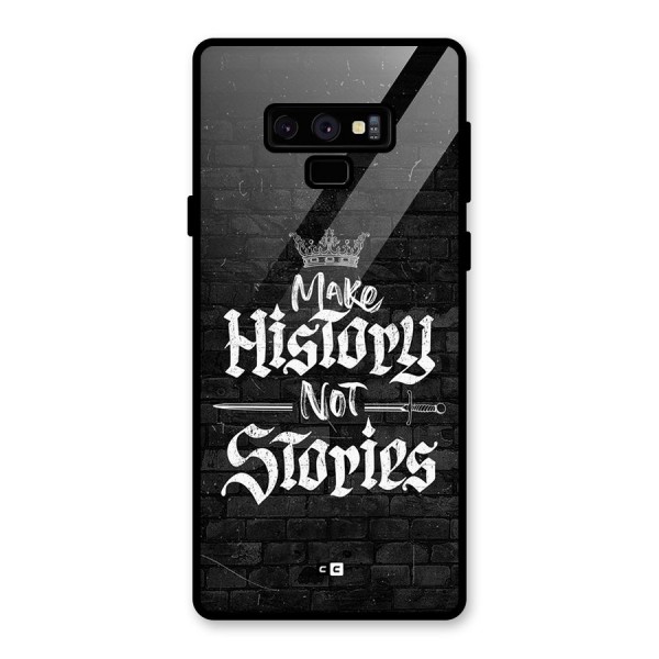 Make History Glass Back Case for Galaxy Note 9