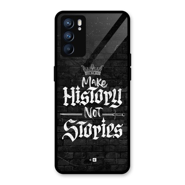 Make History Glass Back Case for Oppo Reno6 5G