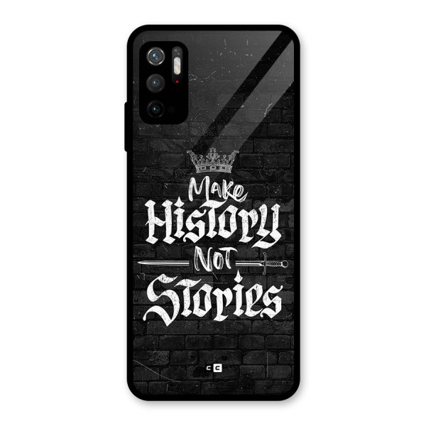 Make History Glass Back Case for Poco M3 Pro 5G