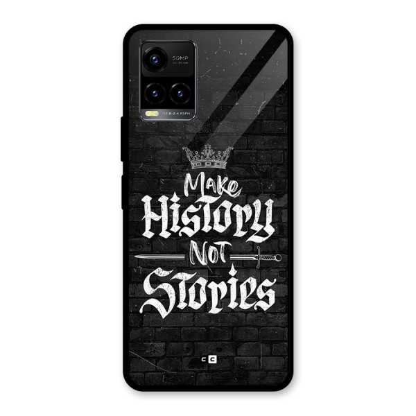 Make History Glass Back Case for Vivo Y33s
