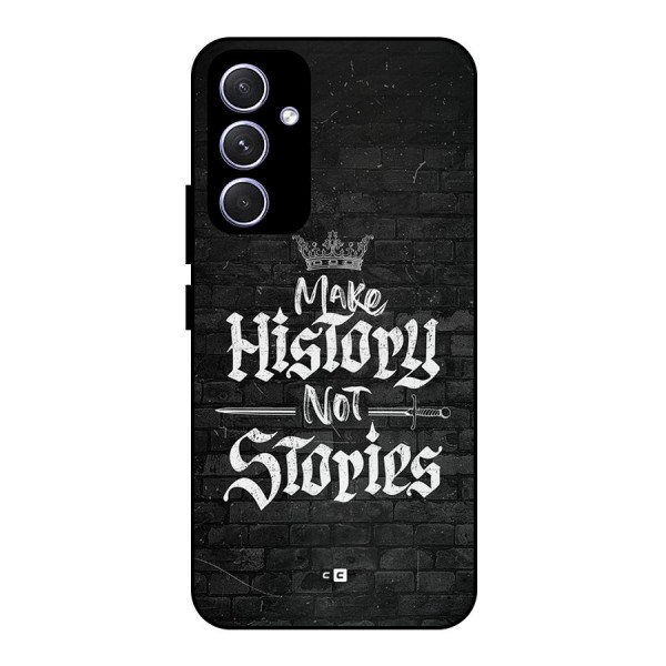 Make History Metal Back Case for Galaxy A54