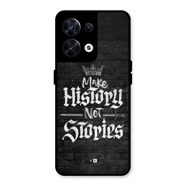 Make History Metal Back Case for Oppo Reno8 5G