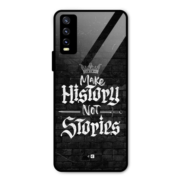 Make History Metal Back Case for Vivo Y20i