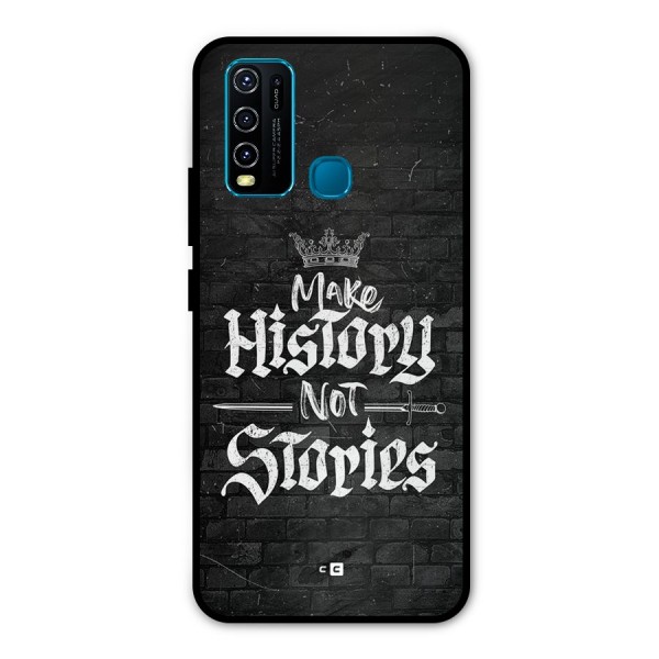 Make History Metal Back Case for Vivo Y50