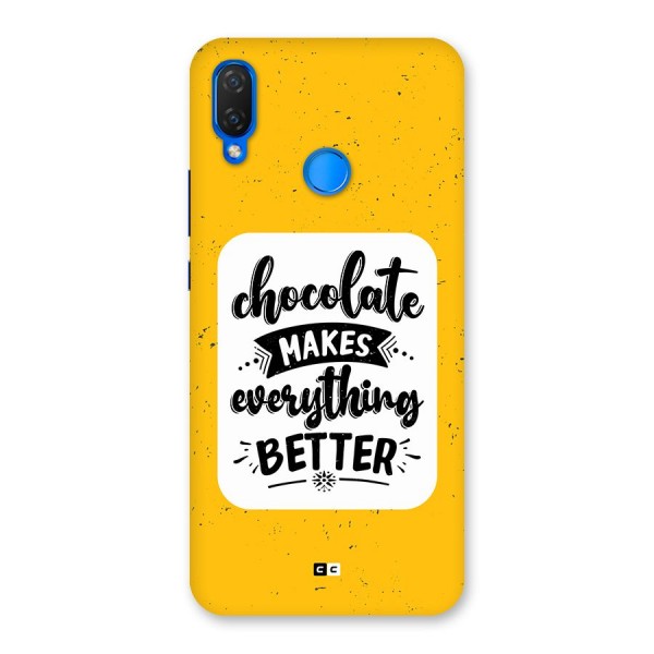 Makes Everything Better Back Case for Huawei P Smart Plus