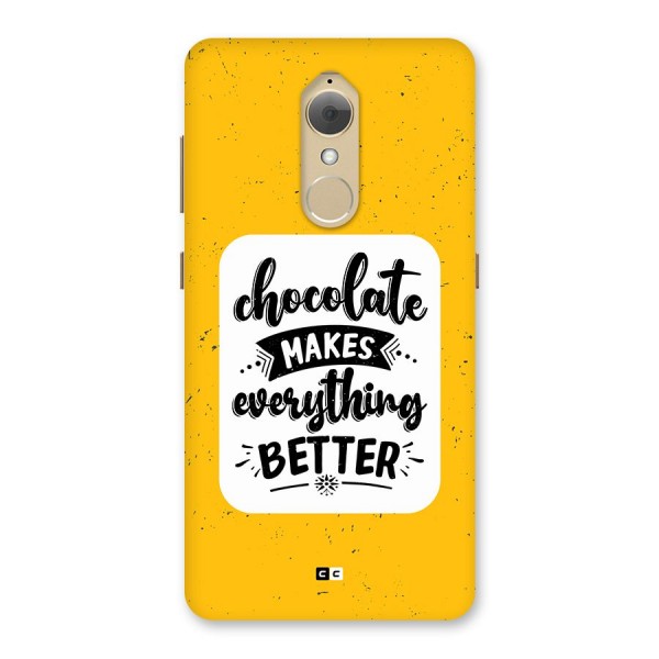 Makes Everything Better Back Case for Lenovo K8