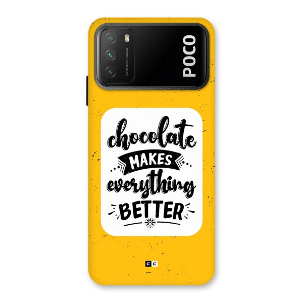 Makes Everything Better Back Case for Poco M3