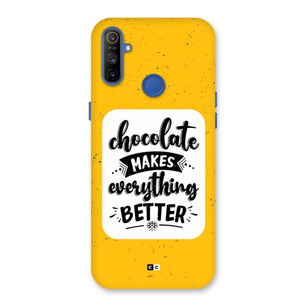Makes Everything Better Back Case for Realme Narzo 10A