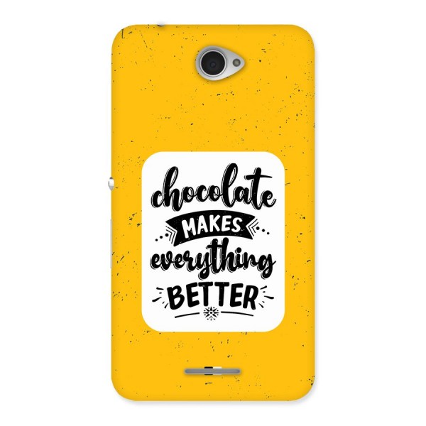 Makes Everything Better Back Case for Xperia E4