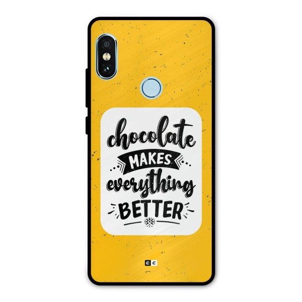 Makes Everything Better Metal Back Case for Redmi Note 5 Pro