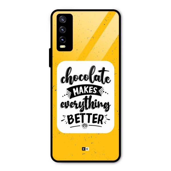 Makes Everything Better Metal Back Case for Vivo Y20t