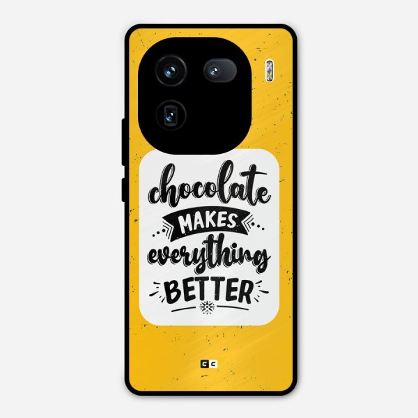 Makes Everything Better Metal Back Case for iQOO 12