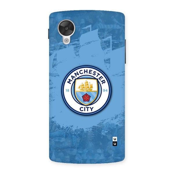 Manchester City Club Back Case for Google Nexus 5
