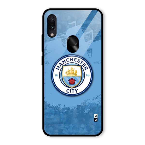 Manchester City Club Glass Back Case for Redmi Note 7 Pro