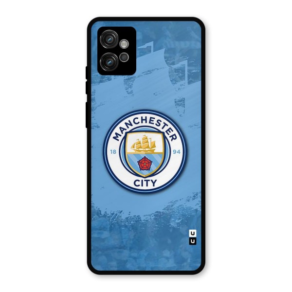 Manchester City Club Metal Back Case for Moto G32