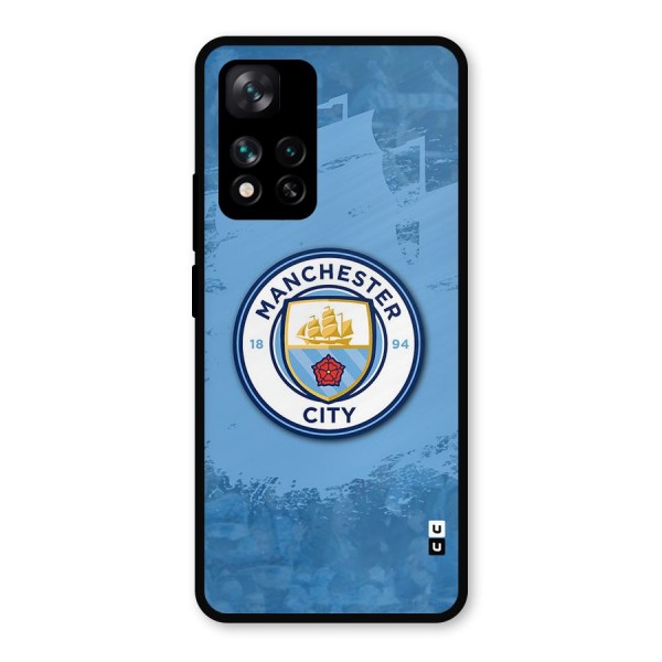 Manchester City Club Metal Back Case for Xiaomi 11i Hypercharge 5G