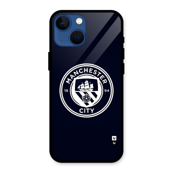 Manchester City FC Glass Back Case for iPhone 13 Mini