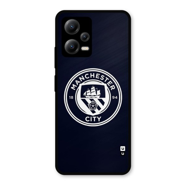 Manchester City FC Metal Back Case for Redmi Note 12 5G