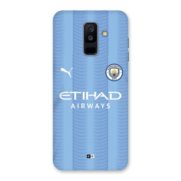 Manchester Etihad Jersey Back Case for Galaxy A6 Plus