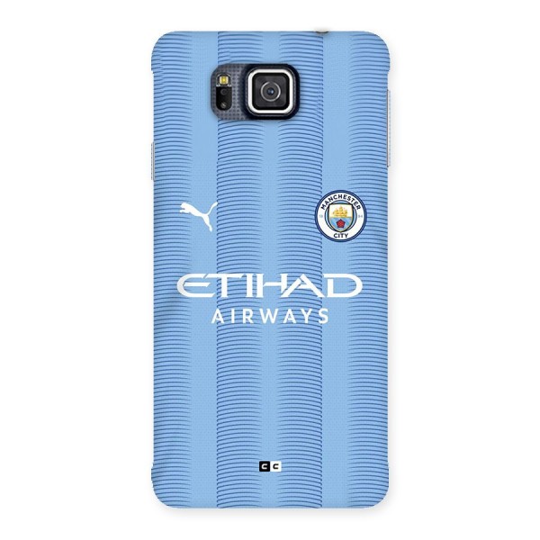 Manchester Etihad Jersey Back Case for Galaxy Alpha