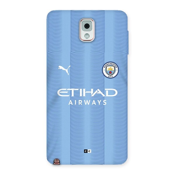 Manchester Etihad Jersey Back Case for Galaxy Note 3