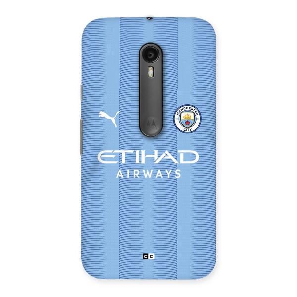 Manchester Etihad Jersey Back Case for Moto G3