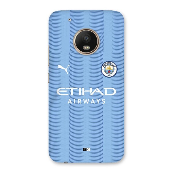 Manchester Etihad Jersey Back Case for Moto G5 Plus