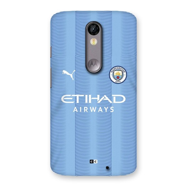 Manchester Etihad Jersey Back Case for Moto X Force