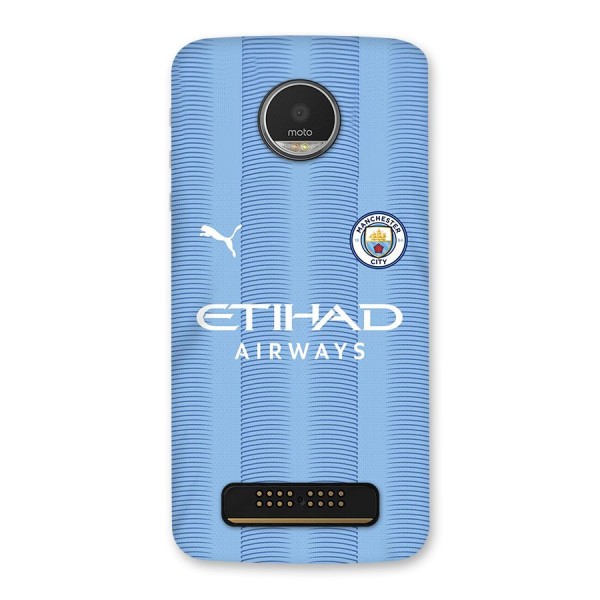Manchester Etihad Jersey Back Case for Moto Z Play