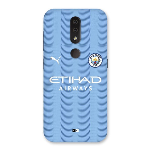Manchester Etihad Jersey Back Case for Nokia 4.2
