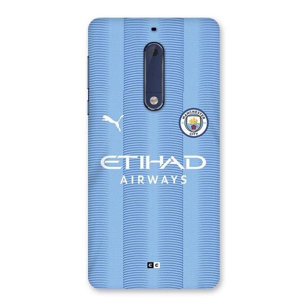 Manchester Etihad Jersey Back Case for Nokia 5