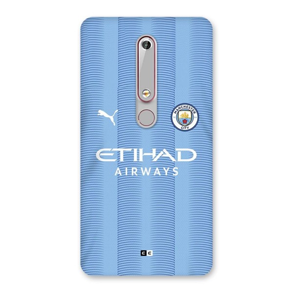 Manchester Etihad Jersey Back Case for Nokia 6.1
