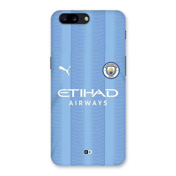 Manchester Etihad Jersey Back Case for OnePlus 5