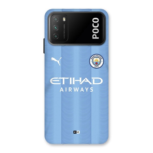 Manchester Etihad Jersey Back Case for Poco M3