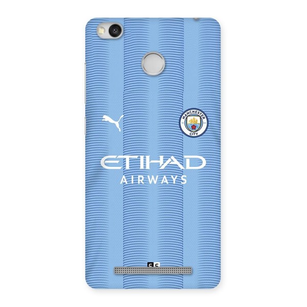 Manchester Etihad Jersey Back Case for Redmi 3S Prime