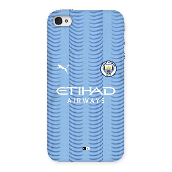 Manchester Etihad Jersey Back Case for iPhone 4 4s